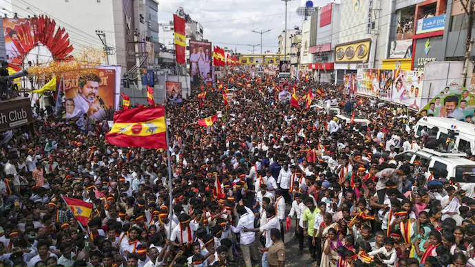 முதல்வர் விஜய்யின் திருச்சி நிகழ்வில் 5,000 பேருக்கு அனுமதி;  சீட்டு இல்லாத தவெகவினரும் பொதுமக்களும் கண்டிப்பாக அனுமதிக்கப்பட மாட்டார்கள்